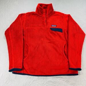 Patagonia Sweater Pullover Henley PolarTec Thermal Pro Re-Tool Snap Synchilla